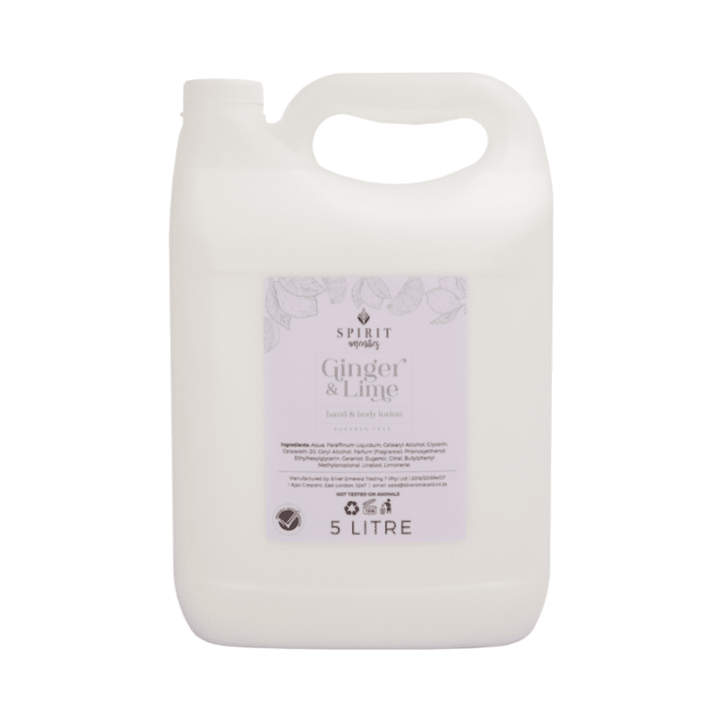 Hand & Body Lotion Ginger & Lime - 5L