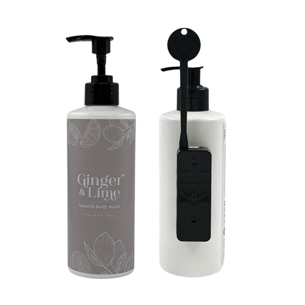 380ml Ginger & Lime Hand & Body Wash + Anti Theft Bracket